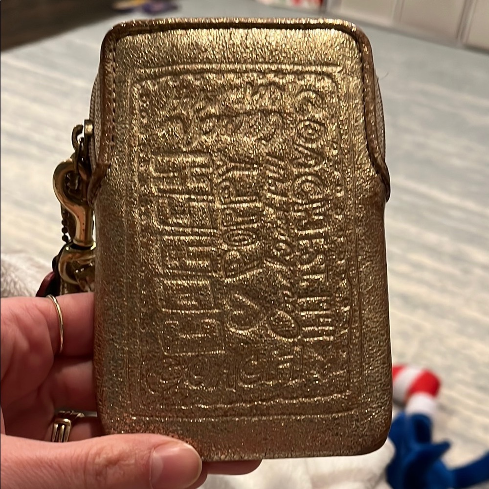 Coach Gold Wallet
